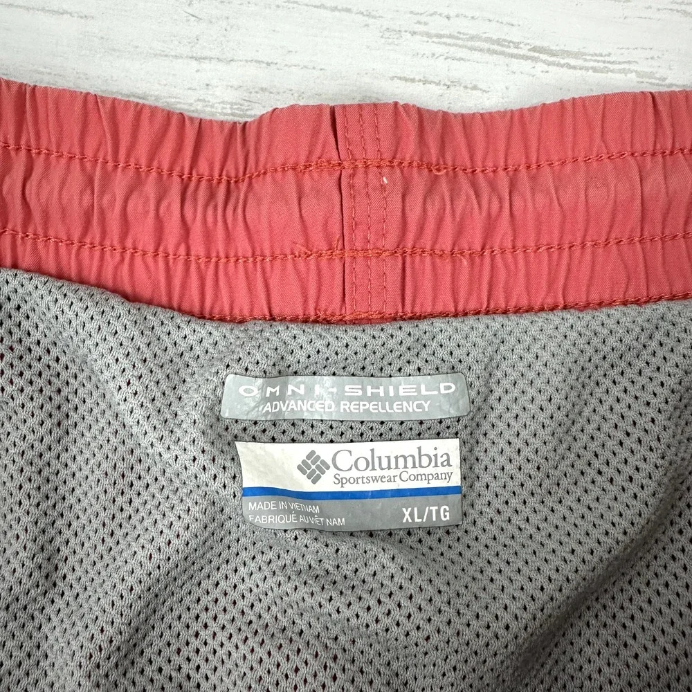 Columbia Shorts Mens XL Fishing Faded Pink 8